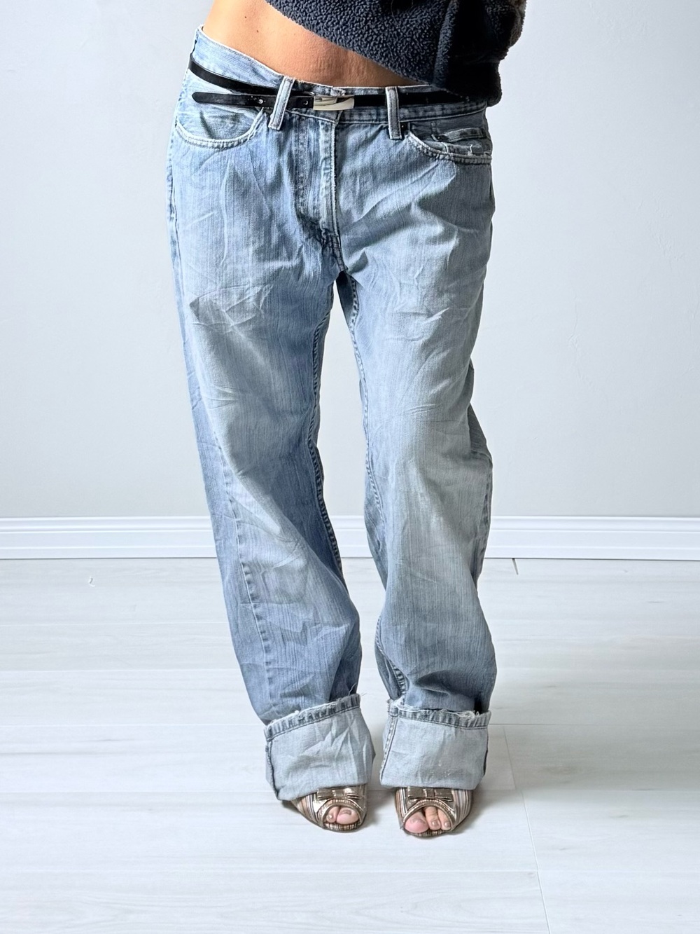 Vintage Levi's relaxed straight baggy Boyfriend Jeans